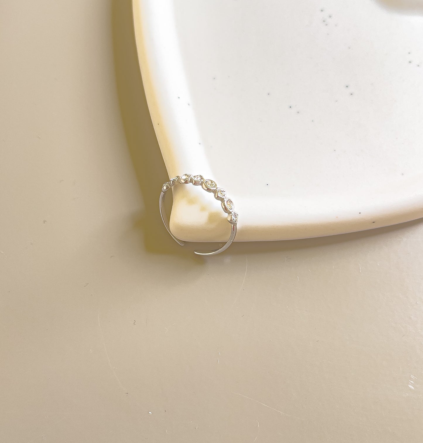 BAGUE JAYA ACIER ARGENT