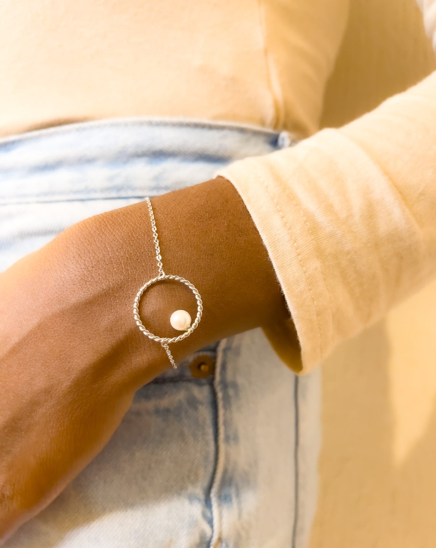 BAGUE KENYA ACIER ARGENT