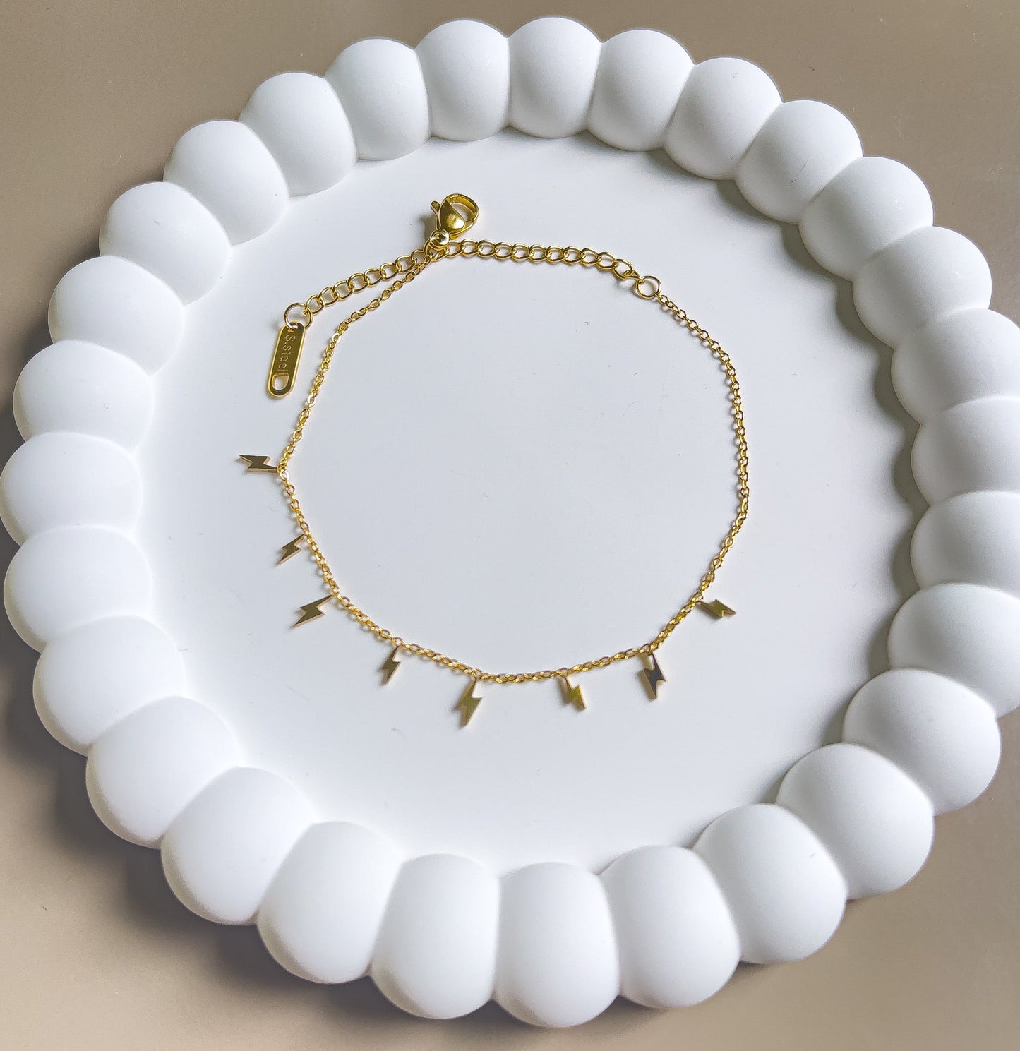 BRACELET ECLAIR ACIER ARGENT