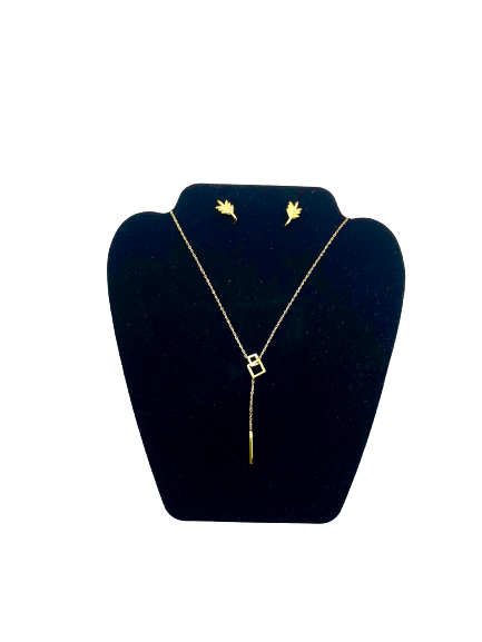 COLLIER PLEIADE ACIER OR