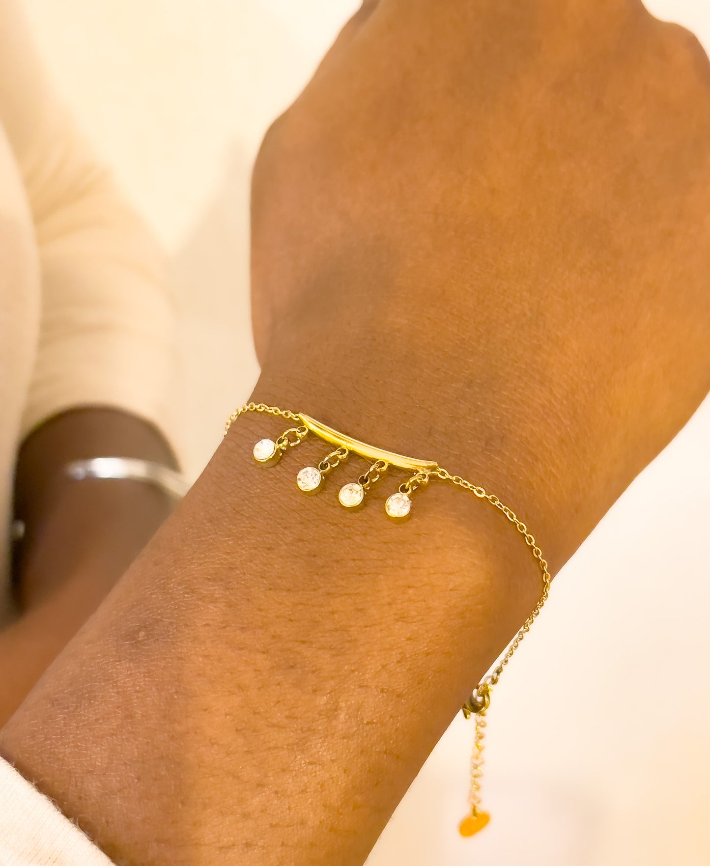 BRACELET SHANIA ACIER OR