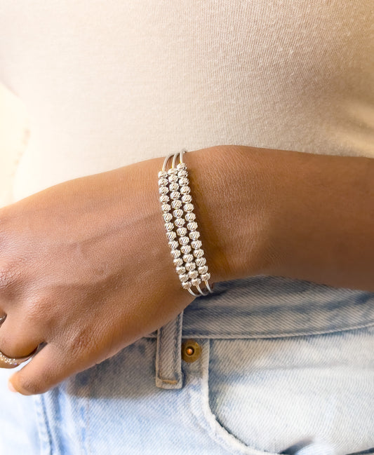 BRACELET DIANA ACIER ARGENT